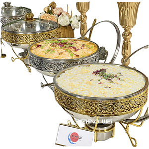 Equipo de Restaurante de Comida Rápida de Lujo, Juego de Recipientes para Calentar Alimentos con Aislamiento para Exhibición de Alimentos Calientes, Servicio de Buffet y Recipientes para Calentar - Product Image 1
