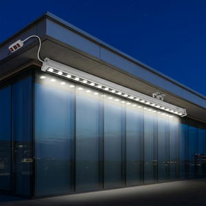 Lampe murale LED en alliage d'aluminium, étanche IP65, pour extérieur, éclairage linéaire, intensité réglable, pour les communautés résidentielles - Product Image 1
