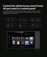 Anjielo – panneau tactile intelligent en aluminium, haute définition 6.8, prend en charge 6 langues, commandes vocales interactives, Zigbee Smart Life