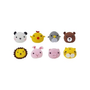 Kit de Crochet Pequeño con 8 Diseños de Animales para Principiantes, con Video Tutorial Fácil de Seguir, Kit de Materiales para Tejer a Mano - Product Image 5
