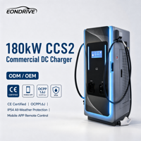 EONDRIVE Nouvelle borne de recharge DC pour véhicules électriques, station de recharge commerciale pour véhicules électriques pour parkings publics et rechargement de flottes 180 kW CCS2 GBT