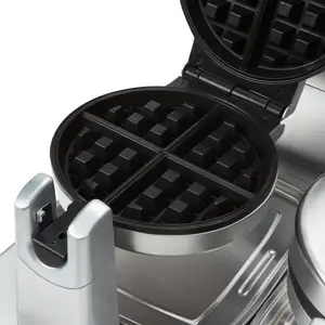 Bolha elétrica de aço inoxidável, novo estilo, preço baixo, fabricante de waffle ferro