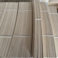 Sommier en bois de bouleau écologique, durable, haute élasticité, courbé, bois naturel pour support de matelas de lit superposé