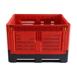 BAOJIE Heavy Duty Collapsible Plastic Pallet Box With Cheap Price