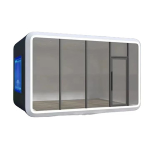 YINGRUI Personalizable Prefab Pod House Moderno al aire libre Cápsula espacial Estilo Acero y Material de panel sándwich para hoteles - Product Image 6