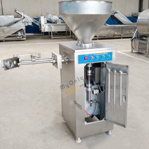 Le moins cher pneumatique automatique remplissage électrique Stuffer allemand viande saucisse rouleau Machine pour faire des saucisses - Product Image 2