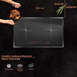 เตาไฟฟ้าแบบเหนี่ยวนำ 2 หัวเตา แบบฝัง - Product Image 3