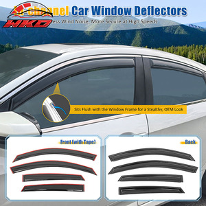 Pare-pluie pour vitres latérales Honda Civic berline 4 portes 2016-2021 - Product Image 2