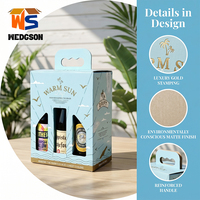 Caja de Cartón Corrugado Personalizada, Cajas para Latas de Cerveza con Laminado Mate para Empaque de 4/6 Paquetes de Vodka y Refrescos con Logotipo, BeverageBox