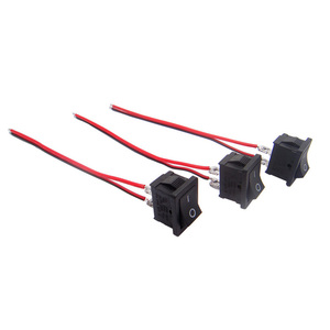 Interruptor de Encendido/Apagado de 4 Pines y 2 Posiciones, Color Negro, 6A 250V/10A 125V, Interruptor Basculante Mini para Barco, 21*15, Sin Lámpara, KCD1-104 - Product Image 6