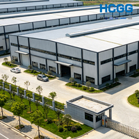 Bâtiment en structure d'acier léger pour entrepôt, logistique, usine, grange - Kits en acier profilé en H