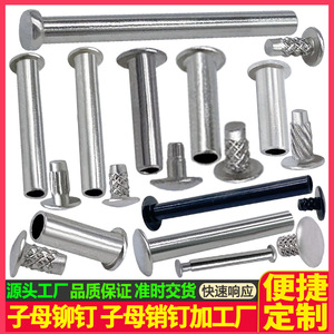 Rivets filetés Tianyang Hardware 2.0-6.5mm en acier inoxydable à double capuchon pour vêtements, durables - Product Image 3