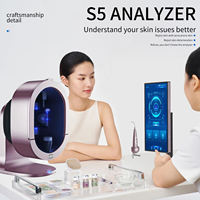 Alat Analisa Kulit Wajah Terlaris S5 3D Detektor Kecerdasan Buatan 3D Detektor Kerutan Kulit Kepala Pemindai Wajah
