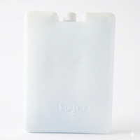 Pack de gel réutilisable en plastique rigide isolé en HDPE pour la thérapie chaude/froide et le soulagement de la douleur