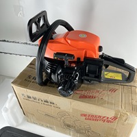 Motosierra de Gasolina de Dos Tiempos 5800, 58cc, Maquinaria Forestal, Arranque Eléctrico Industrial OEM