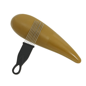 Venta al por mayor/OEM/Precio de fábrica Orff Instrumento de percusión Café Afeitado Acompañamiento Rana Tubo de canto - Product Image 1