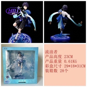 Figura de Anime de Scaramouche de Genshin Impact, Wanderer <span class=keywords><strong>Kunikuzushi</strong></span>, Modelo Coleccionable GK, Juguete de Regalo de Navidad - Product Image 6