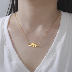 Hot Selling Personalized Stainless Steel Fashion Jewelry Necklaces Cute Animal Sleeping Koala Pendant Necklace or Animal <strong>Lovers</strong> - Product Image 4