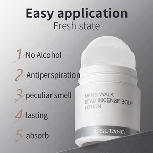 BISUTANG Men's 50g Roll-On <span class=keywords><strong>Desodorante</strong></span> y barra antitranspirante Colonia clásica con fragancia de verano <span class=keywords><strong>Gel</strong></span> corporal - Product Image 4