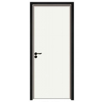 Porte de Sécurité de Chambre à Coucher de Qualité Supérieure, Portes d'Entrée Modernes, Style Moderne, Villa, Contreplaqué, Protection Environnementale