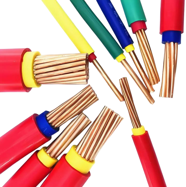 Low Voltage BVV Conductor PVC Insulation and Sheath Electrical PVC Wire