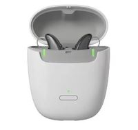 Aide auditive Bluetooth rechargeable Premium Digital Pure Charge & Go BCT 3IX/T 3IX RIC pour une amélioration de la parole et des conversations claires