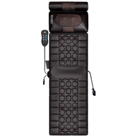 Matelas de massage électrique portable en gros avec contrôle de la minuterie, thérapie par vibration chauffante pour le soulagement du stress corporel