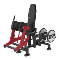 Appareil de musculation des hanches à genoux à charge libre, alternative au kickback des fessiers, machine de gym professionnelle