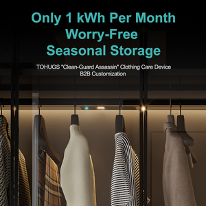 Machine intelligente TOHUGS pour l'entretien des vêtements, conçue pour les personnes âgées, avec stérilisation, élimination des acariens, utilisation facile et sûre - Product Image 2