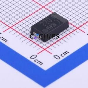 EEFCX0J221R Solid <b>Capacitor</b> SMD,4.3x7.3mm ( Capacitance: 220uF )( Precision: 20% Rated Voltage: 6.3V ) - Product Image 1