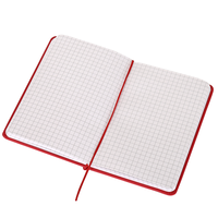 Nouveauté 2026 : Organiseur scolaire personnalisable, planificateur d'exercices, couverture rigide rouge en cuir PU, reliure cousue, logo en relief, Latitude
