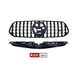 Mercedes-Benz Clase GLE W167 2024+ Parrilla Delantera GT Modificada y Cubierta de Radiador en Plástico ABS Negro - Product Image 1