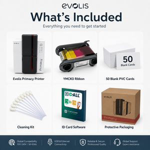 Meilleures ventes, nouvelle imprimante de cartes d'identité en PVC plastique recto-verso <span class=keywords><strong>Evolis</strong></span> <span class=keywords><strong>Primacy</strong></span> 2 <span class=keywords><strong>Duplex</strong></span> originale - Product Image 4