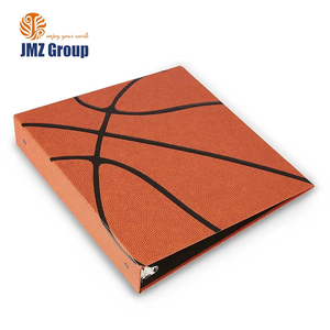 Giấy Dập Nổi Trông Và Cảm Giác Giống Như Một Quả Bóng Rổ Thực Sự, Chất Kết Dính Vòng 3d Phong Cách Mới Cỡ A4 Với 3 Vòng, Ba Chất Kết Dính Vòng Thể Thao - Product Image 4