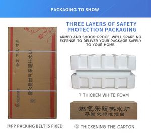 Caldera combinada de Gas montada en la pared con pantalla LCD de 220V de la mejor calidad para el hogar para baño, dormitorio y sala de estar - Product Image 5