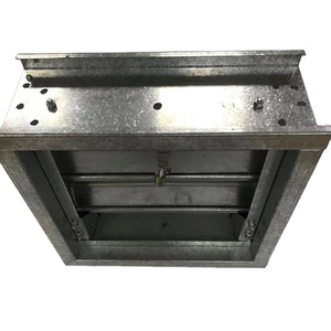 Clapet coupe-feu fusible personnalisé en acier inoxydable et acier galvanisé pour système de conduits d'air hospitaliers avec solutions de conception - Product Image 1