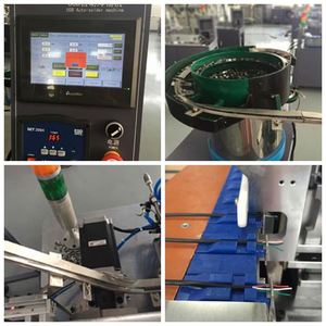 Conector USB soldadura cable de datos soldadura cargador cable que hace la máquina - Product Image 5