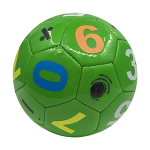 Espuma de PVC <span class=keywords><strong>EVA</strong></span> cosida a máquina, tamaño dos regalos de Navidad, promoción, mini balón de fútbol de juguete - Product Image 1