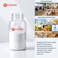 FUQANG Glycinate de manganèse en poudre, qualité alimentaire, améliorant la nutrition, teneur >20%