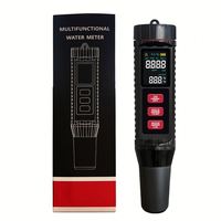 Testeur numérique de qualité de l'eau LCD haute précision 7 en 1 PH ORP TDS EC Température Salinité S.G pour système RO et traitement de l'eau