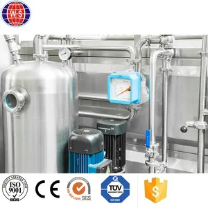 High Efficiency Uht Tubular Sterilizer For Coconut/Mango/Orange/Apple Juice