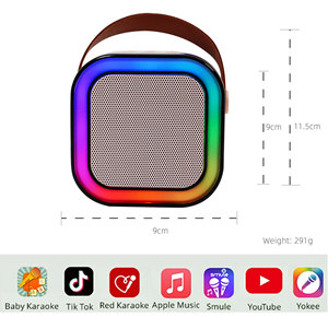 Khuyến mãi Loa Bluetooth K12 tích hợp Micro, phát trực tiếp ngoài trời, karaoke gia đình, loa mini có micro - Product Image 6