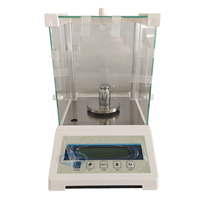 High Accuracy 0.1mg LCD Display Analytical Balance for Lab Instrument ABS Material