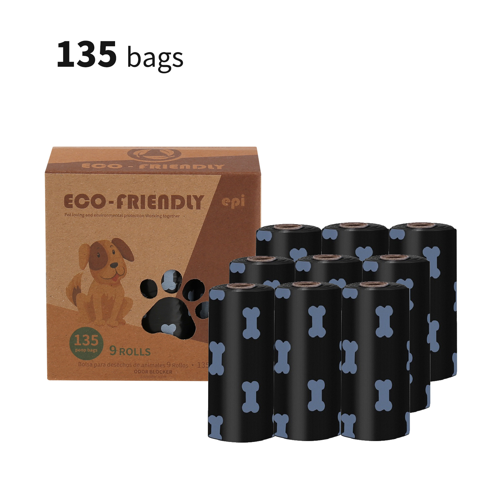 9 rouleaux