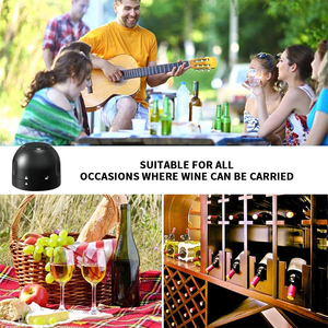 Wholesale Vacuum Red <b>Wine</b> Bottle Cap <b>Stopper</b> Reusable Corks Champagne Sealer Plug for Fresh - Product Image 5