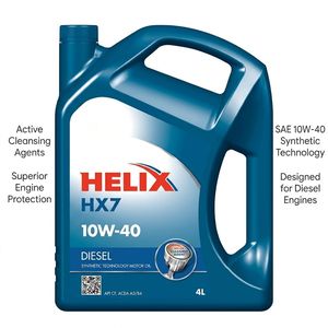 Aceite de Motor <span class=keywords><strong>Shell</strong></span> Helix HX7 <span class=keywords><strong>10w40</strong></span> para Diésel, 4L, Sintético, con Protección Antidesgaste y Lubricante de Alto Rendimiento - Product Image 4