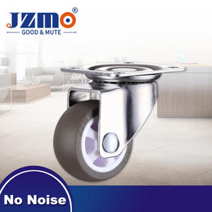 2 Zoll Moderne Kunststoff-Kugellager Unsichtbare Container-Rollen Einziehbare Nivellierende Holzmöbel-Schwenkrollen für Backöfen 50mm - Product Image 1