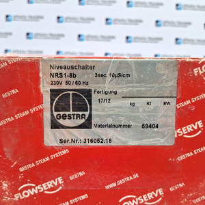 Flowserve gestra AG NRS 1-7 NRS1-7 B 230V สวิตช์ควบคุมระดับที่ใช้ - Product Image 4