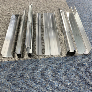 En gros 6463 Poli Argent En Aluminium U Canal Profil pour <span class=keywords><strong>10mm</strong></span> Sans Cadre Écran <span class=keywords><strong>De</strong></span> <span class=keywords><strong>Douche</strong></span> En Verre - Product Image 3