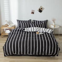 Parure de Draps en Coton Imprimés Personnalisés d'Usine, Housses de Couette Taille King de Qualité et Couvre-lits Matelassés, Linge de Lit Rempli de Soie pour Usage Domestique
